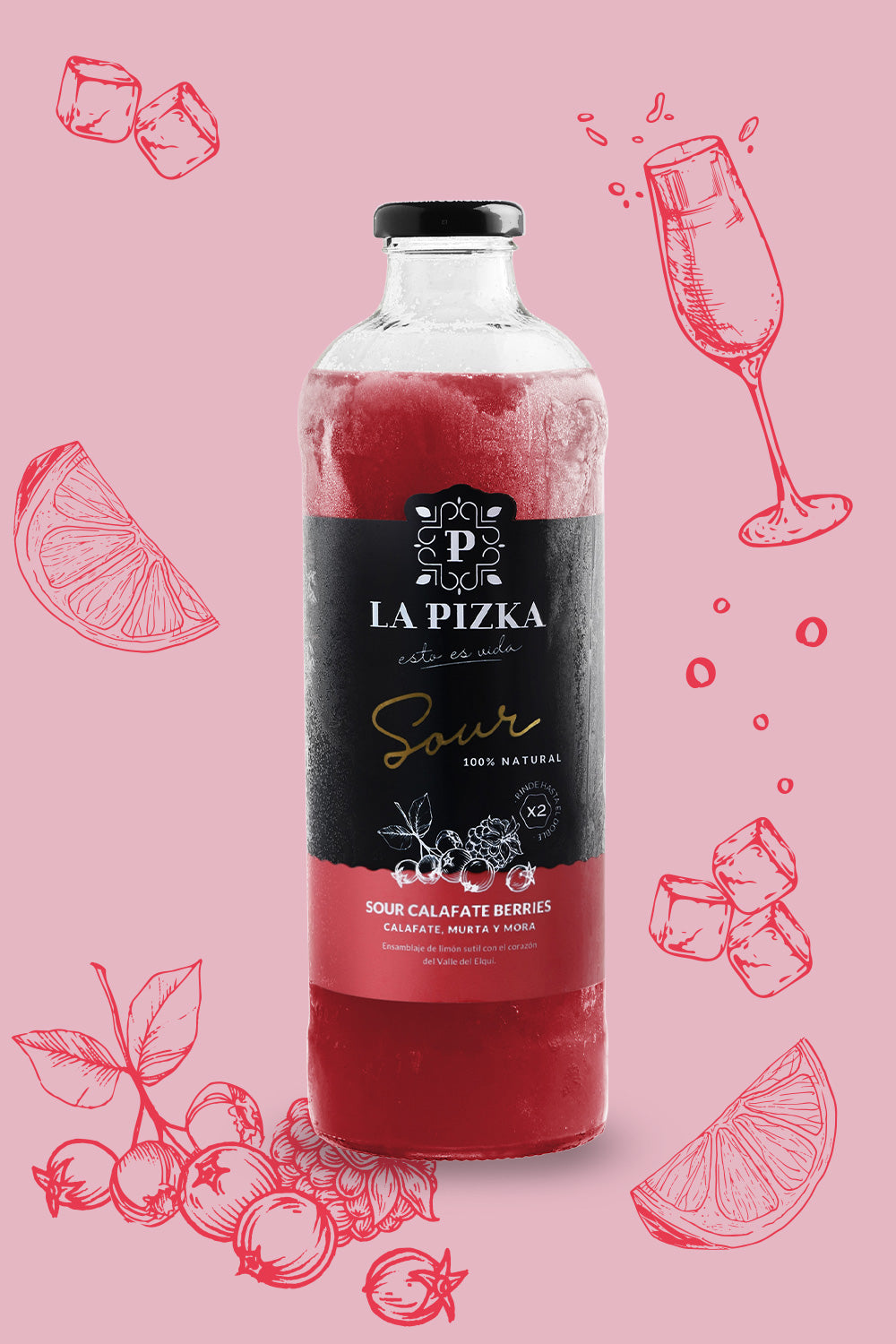 Sour Calafate Berries 1 lt