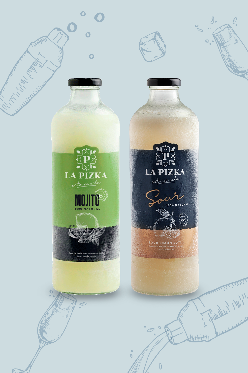 Pack Dúo Mojito 1 lt