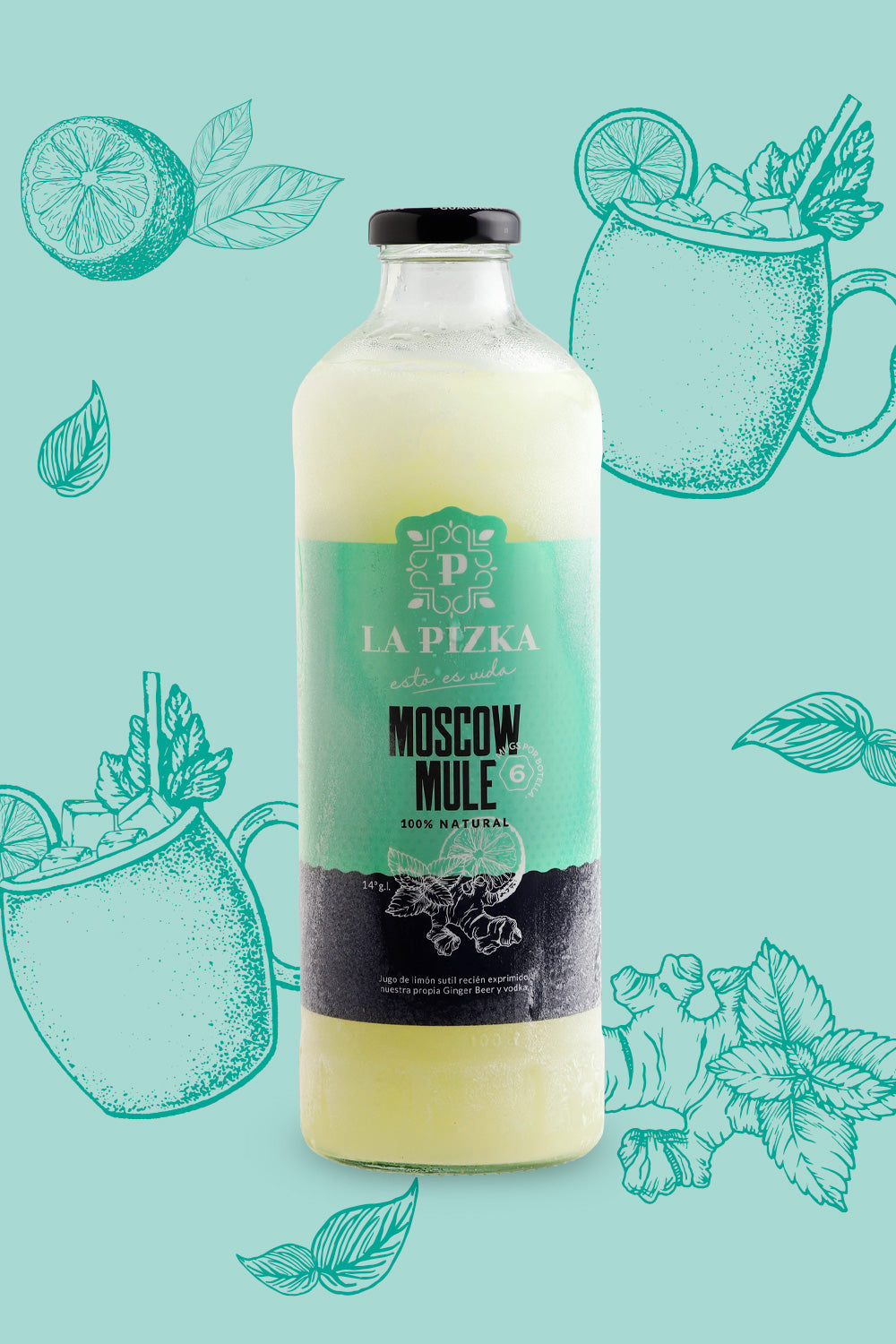 Moscow Mule 1 lt